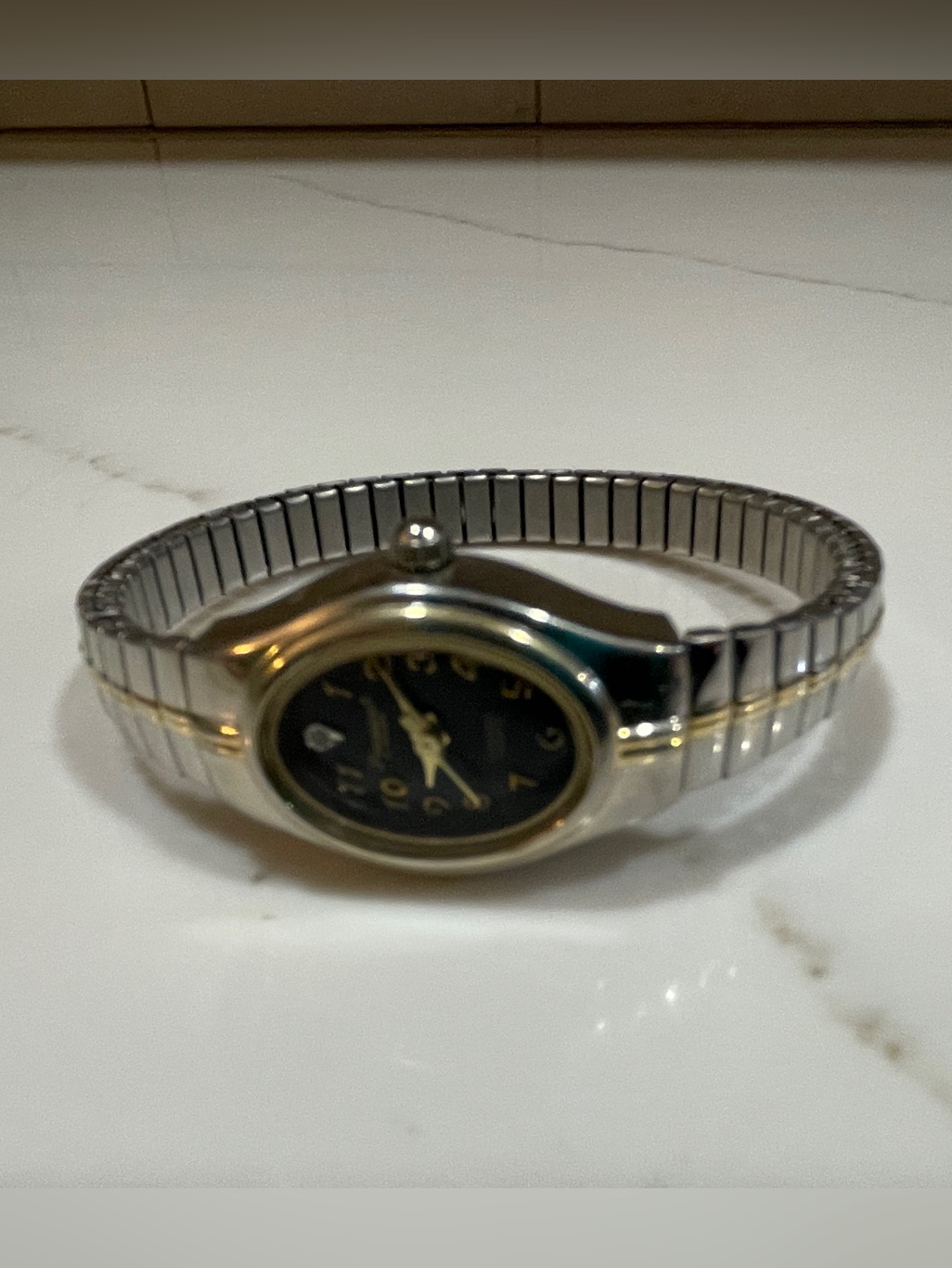 Precision By Gruen Diamond Quartz Ladies Watch